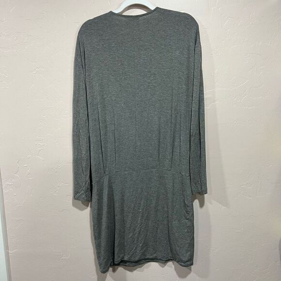 Banana Republic V-Neck Jersey Knit Long Sleeve Dress Size Small - Picture 4 of 6